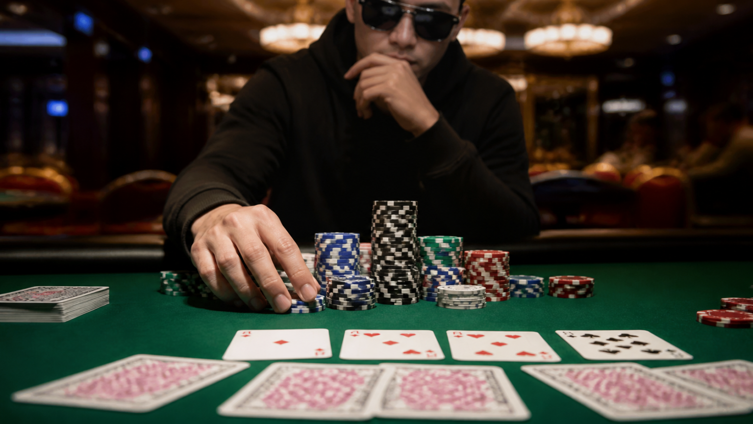 Online Poker Malaysia: A Practical Guide for Players Casino poker table with cards and chips