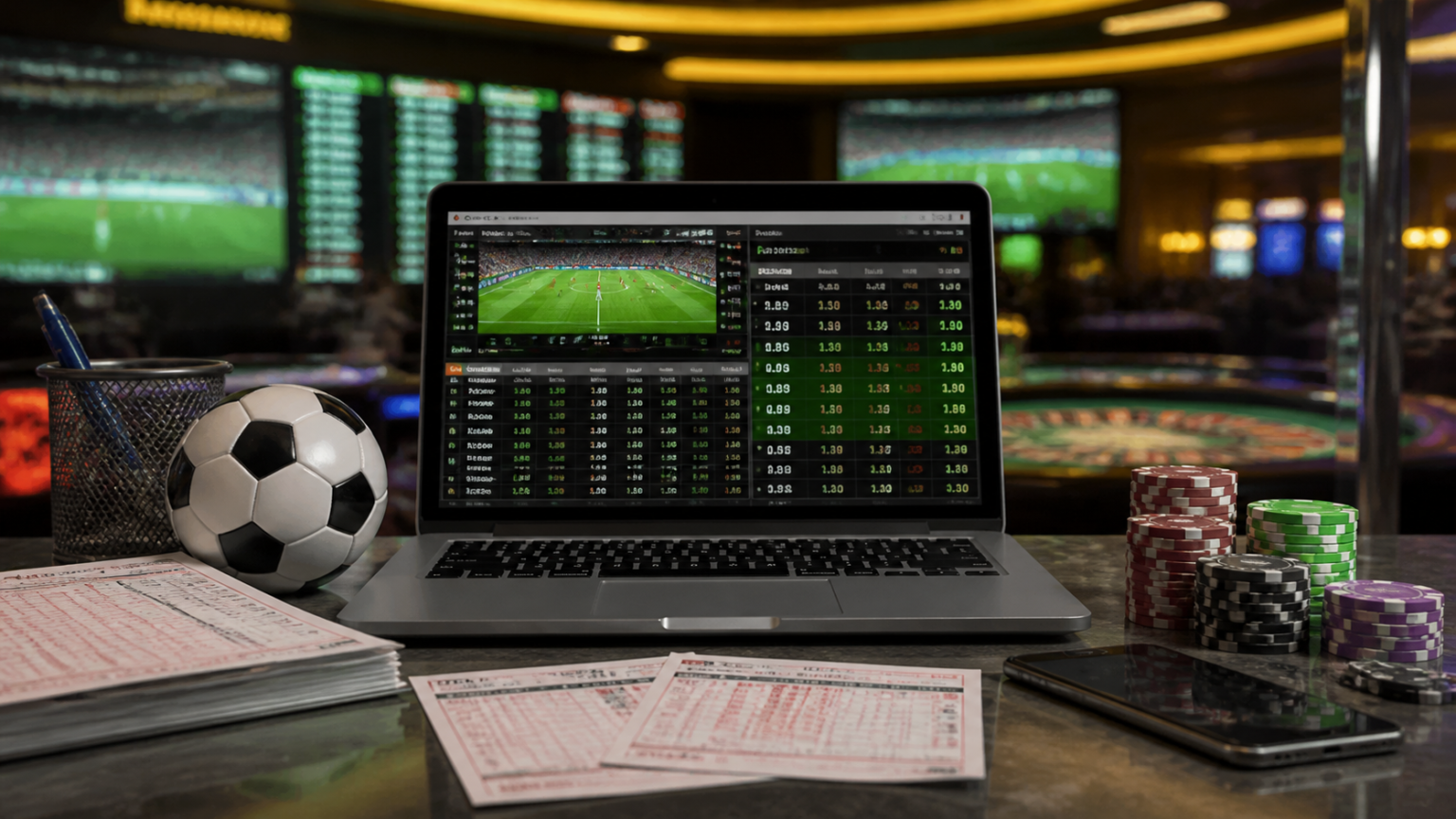 sports betting malaysia: A Practical Guide for Readers Sports betting Malaysia scene with live odds on a laptop and betting slips